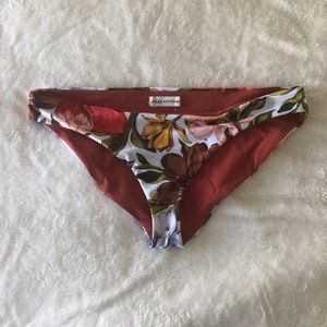 Mara Hoffman Floral Bikini Bottoms Size Large